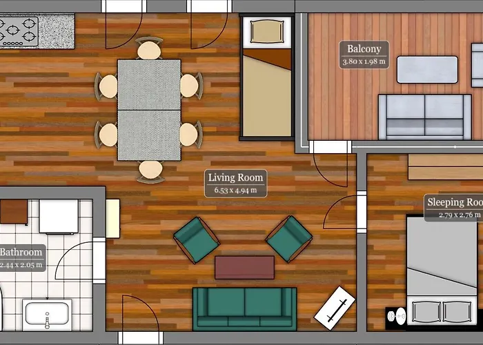 Bright Rooftop Loft With River View Апартаменты Берлин